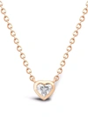 PRAGNELL 18KT ROSE GOLD SUNDANCE DIAMOND NECKLACE