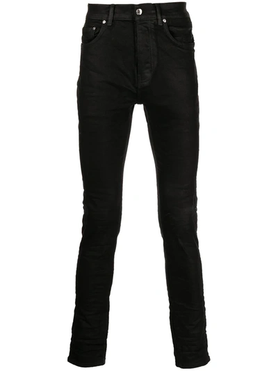 Purple Brand Slim-cut Denim Jeans In Black