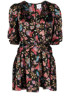 MISA NARCISSA FLORAL-PRINT DRESS