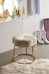 Urban Outfitters Ciara Flower Vanity Stool