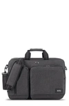 Solo New York Duane Hybrid Briefcase & Backpack In Gray