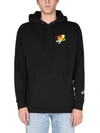 Chinatown Market X The Simpsons "devil Bart" Sweatshirt Unisex In Black