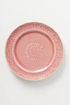 Anthropologie Old Havana Side Plate In Pink