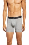 Nike Dri-fit Assorted 2-pack Reluxe Boxer Briefs In Grey Heather
