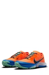 Nike Air Zoom Terra Kiger 7 Trail Running Shoe In Orange/ Obsidian/ Blue