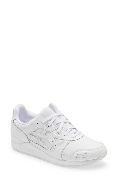 Asicsr Gel-lyte™ Iii Running Sneaker In White/ White
