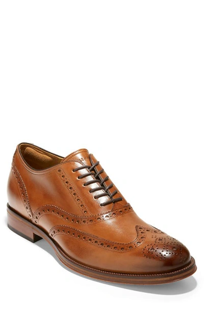 Cole Haan Modern Classic Wingtip Oxford In British Tan