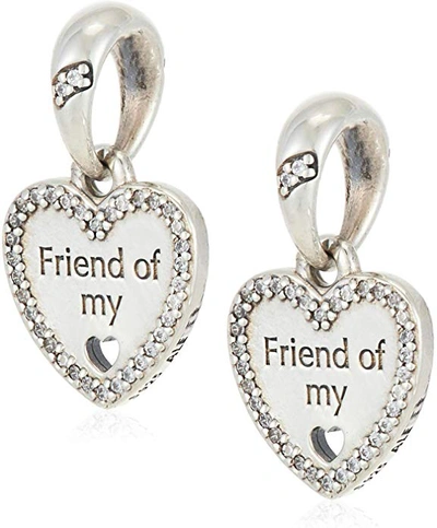 Pandora Hearts Of Friendship Pendant Charm In N,a