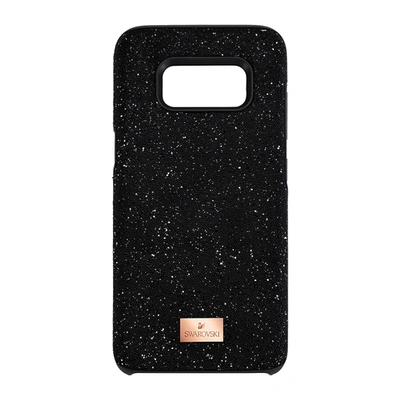 Swarovski Black High Smartphone Galaxy S8 Case With Bumper In Black / Gold / Rose / Rose Gold