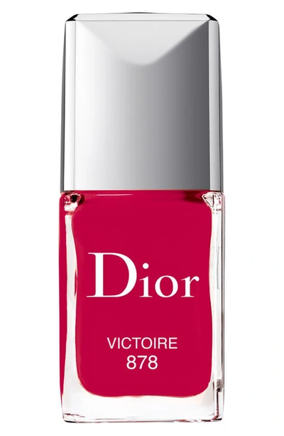 Dior Vernis Gel Shine & Long Wear Nail Lacquer In 878 Victoria