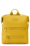 Dagne Dover Indi Medium Water Resistant Diaper Backpack In Ochre