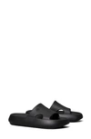 Tory Burch Shower Slides In Perfect Black