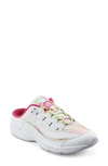 Easy Spirit Women's Romy Mule Walking Sneakers Women's Shoes In White/watercolor Tie Dye - Leather/tex