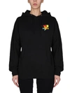 Chinatown Market X The Simpsons "devil Bart" Sweatshirt Unisex In Black
