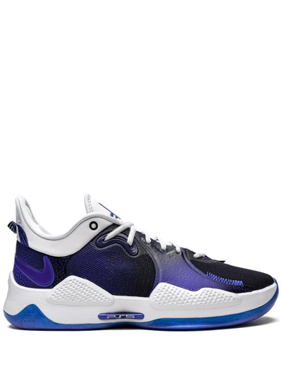 Nike X Playstation Pg 5 "playstation Blue" Sneakers In Black