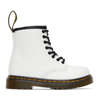 DR. MARTENS' BABY WHITE 1460 T BOOTS