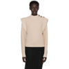 Isabel Marant Peggy Ribbed Wool And Cashmere-blend Sweater In Pink