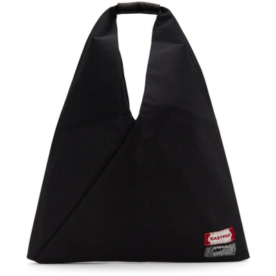 Mm6 Maison Margiela Black Eastpak Edition Japanese Tote Bag