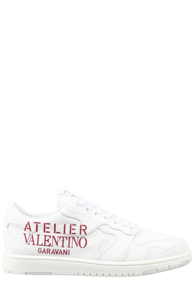 Valentino Garavani 07 Atelier Low-top Sneakers In White