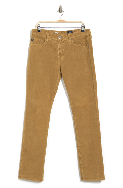 Ag Everett Slim Straight Jeans In Sulfur Porter T