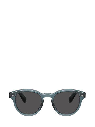 Oliver Peoples Ov5413su Washed Teal Unisex Sunglasses