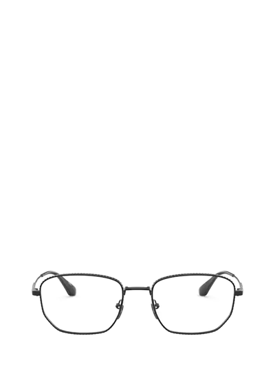 Prada Pr 52wv Gunmetal Male Eyeglasses