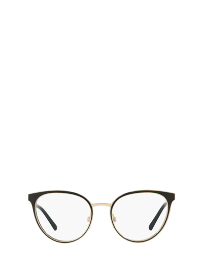 Burberry Be1324 Black / Light Gold Female Eyeglasses