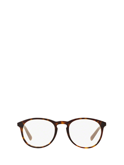 Prada Pr 19sv 2au1o1 Male Eyeglasses In Brown