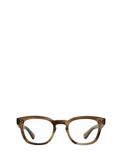 Garrett Leight Regent Khaki Tortoise Unisex Eyeglasses