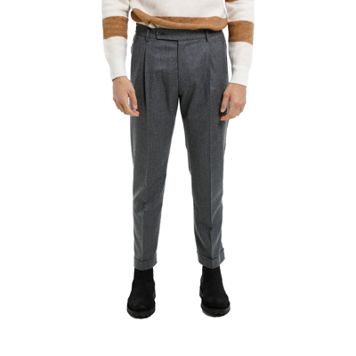 Berwich Grey Retro Elax Trousers