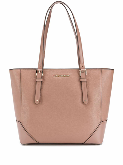 Michael Kors Women's Pink Leather Tote