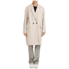 Isabel Marant Notched-lapels Single-breasted Coat In Beige