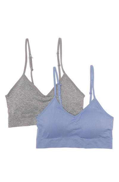 Abound Taylor Bralette In Blue Stonewash Multi