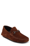 To Boot New York Men's Men's San Bit Leather Driving Loafers In Suede Sigaro