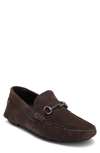 To Boot New York Hilton Bit Loafer In Suede Lavagna