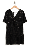 Wishlist Baby Doll Dress In Black