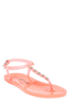 Katy Perry The Geli Studded Sandal In Daisy/ Oasis Pink