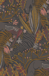 Wallpops Wallpros Gold Cranberry Poise Peel And Stick Wallpaper In Brown