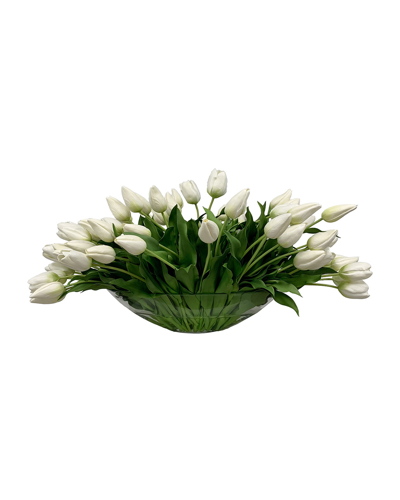 Winward Tulip Mix In Glass Bowl