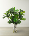 Winward Fiddle Leaf In Round Vase