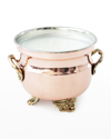 Coppermill Kitchen French Inspired Candle In Copper &amp; Brass