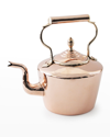 Coppermill Kitchen Antique English Tea Kettle, Late 19th Century