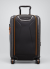 Tumi X Mclaren Aero International Expandable 4-wheel Spinner Carryon Luggage In Black