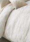 Donna Karan Home Seduction King Duvet Cover In Ivory