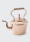Coppermill Kitchen Antique English Tea Kettle, Late 19th Century
