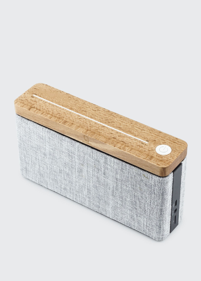 Gingko Design Hifi Square Bluetooth Speaker, Maple