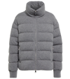 MONCLER CAYEUX WOOL AND CASHMERE DOWN JACKET,P00643867