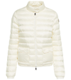 Moncler White Down Lans Short Jacket In White