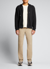 Theory Black Waffle Knit Hoodie In Black