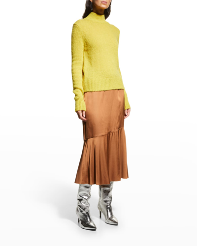 Dries van noten fashion yellow turtleneck